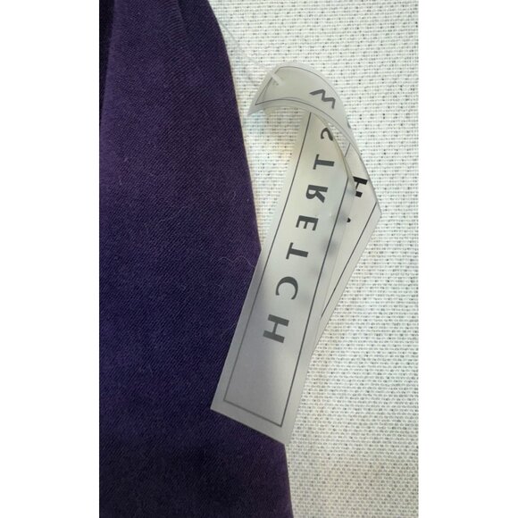 Norton McNaughton Womans Stretch Skirt 18W Purple Fringe Detail - Picture 4 of 9